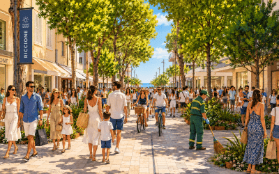 L’estate a Riccione: quando la raccolta rifiuti cambia ritmo